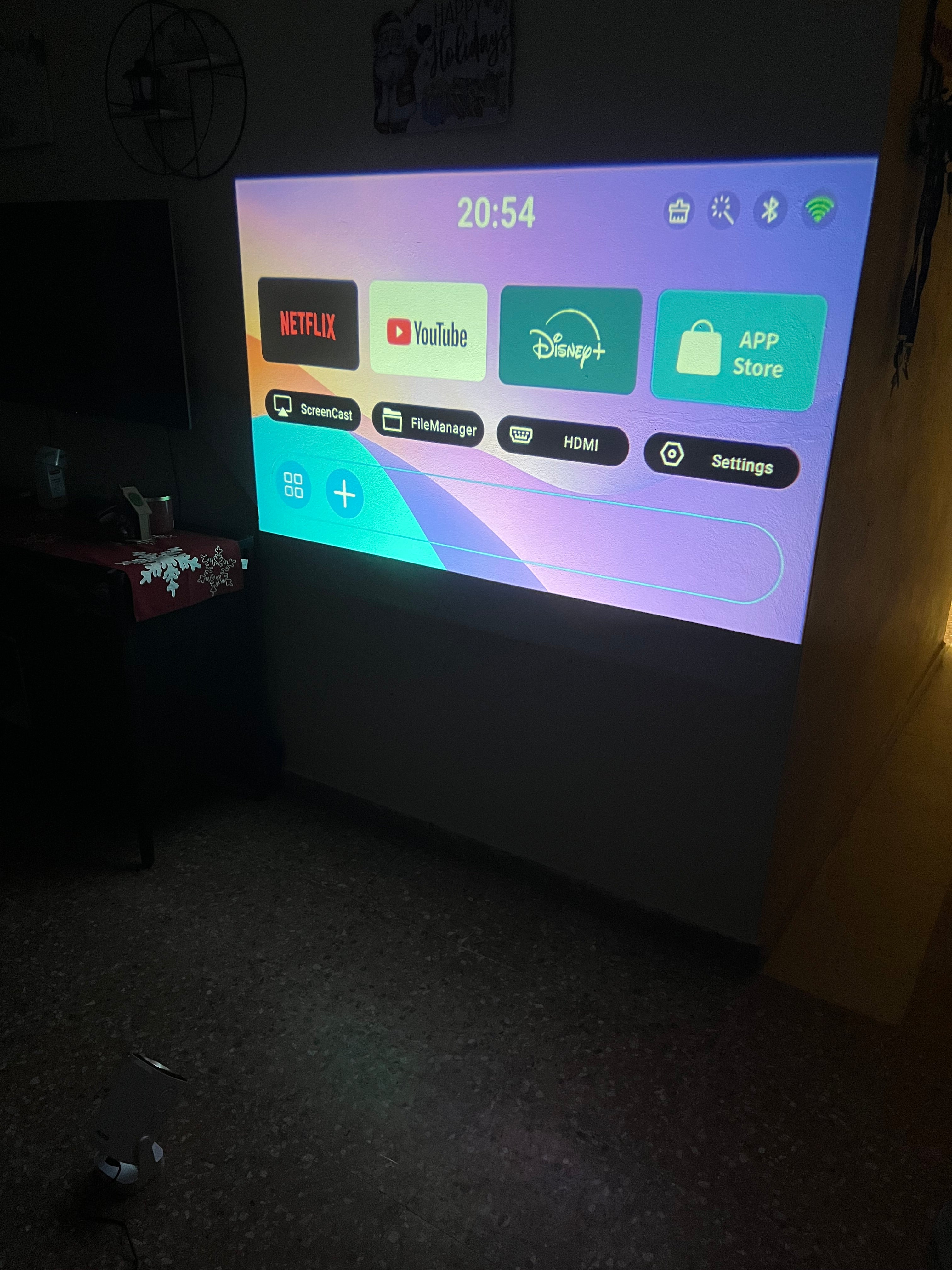 SmartWave Z-FlexView proyector portátil Full HD 1080p con Android y WiFi
