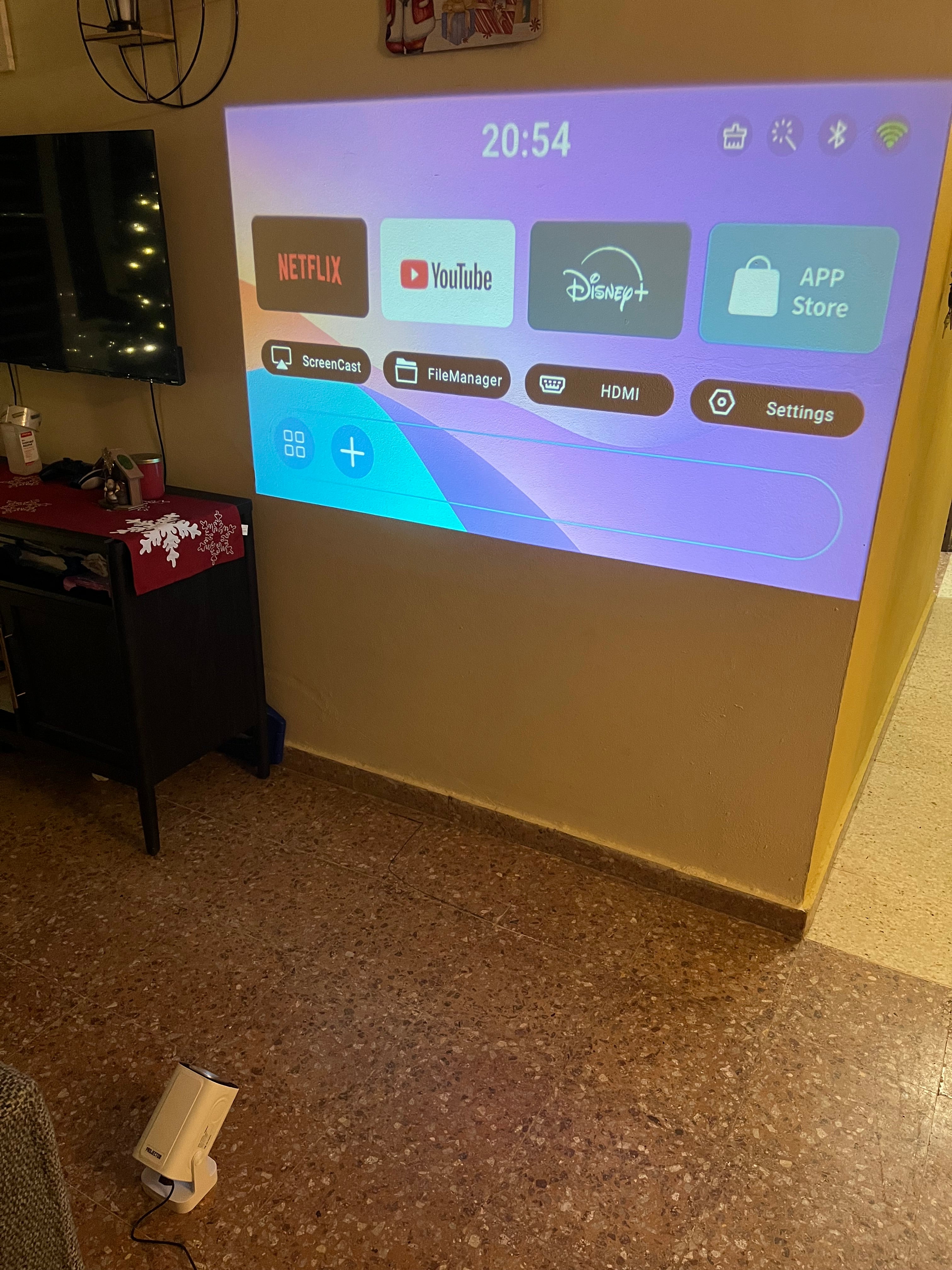 SmartWave Z-FlexView proyector portátil Full HD 1080p con Android y WiFi