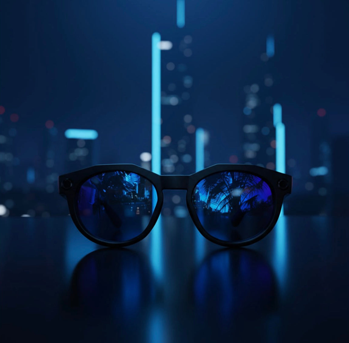 SmartWave Curve gafas inteligentes con cámara HD, diseño curvo, audio open-ear y conectividad Bluetooth
