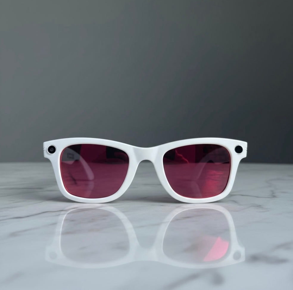 SmartWave Classic+ gafas inteligentes con cámara HD, audio open-ear, Bluetooth y resistencia IP65

